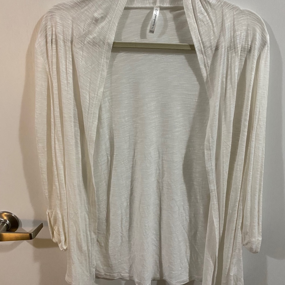 White Cardigan